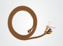 2.0 2C黃黑編織線